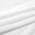 400T White Matte Nylon Taffeta Fabric 60in Wide - Waterproof, Soft 10