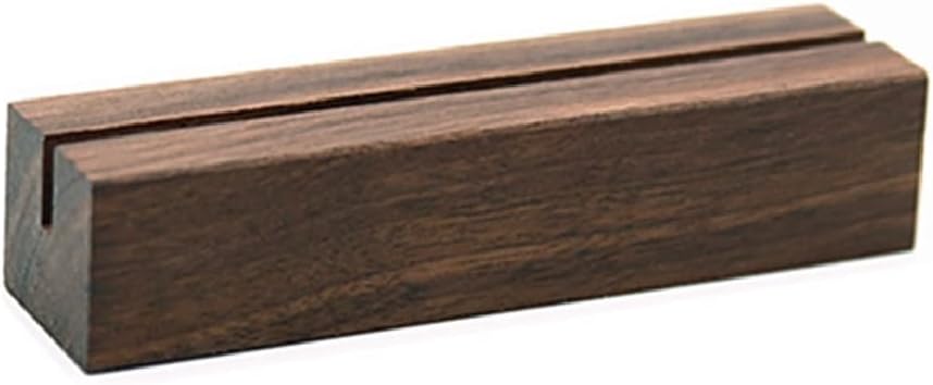 Rustic Acrylic Sign Holders for Table Numbers and Displays