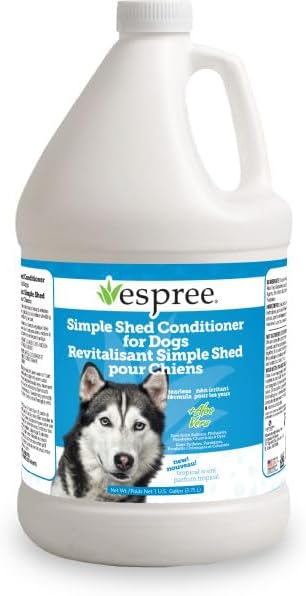 Espree Simple Shed Dog Conditioner for Reducing Shedding
