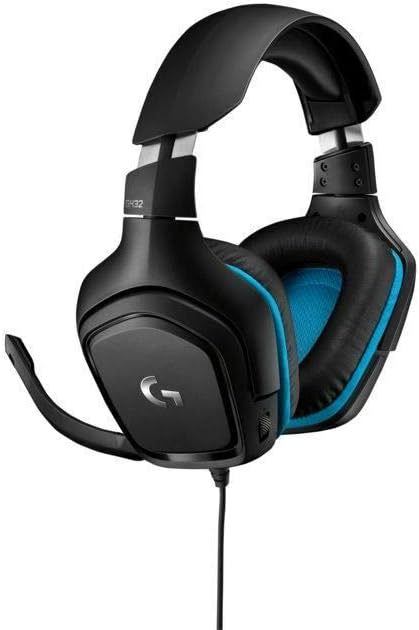 Logitech G432 DTS:X 7.1 Surround Sound Wired Gaming Headset