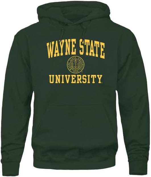 Comfortable Unisex Hooded Sweatshirt with Heritage Logo Design