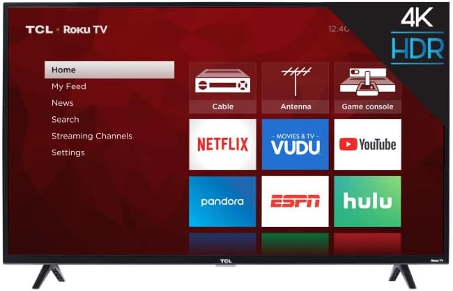 Enhanced TCL 43 4K Smart TV