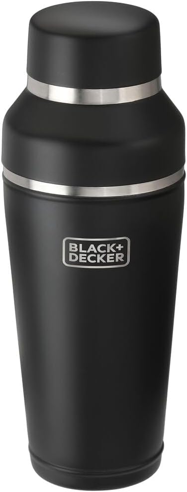 Stainless Steel Cocktail Shaker by BLACK+DECKER - Dishwasher Safe!