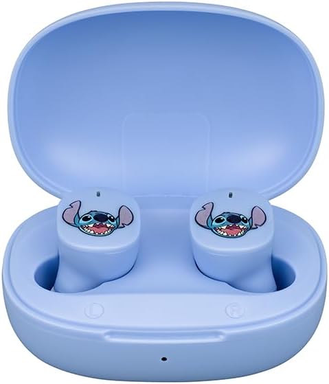 Disney Stitch Wireless Earbuds - Perfect for School, Home & Travel