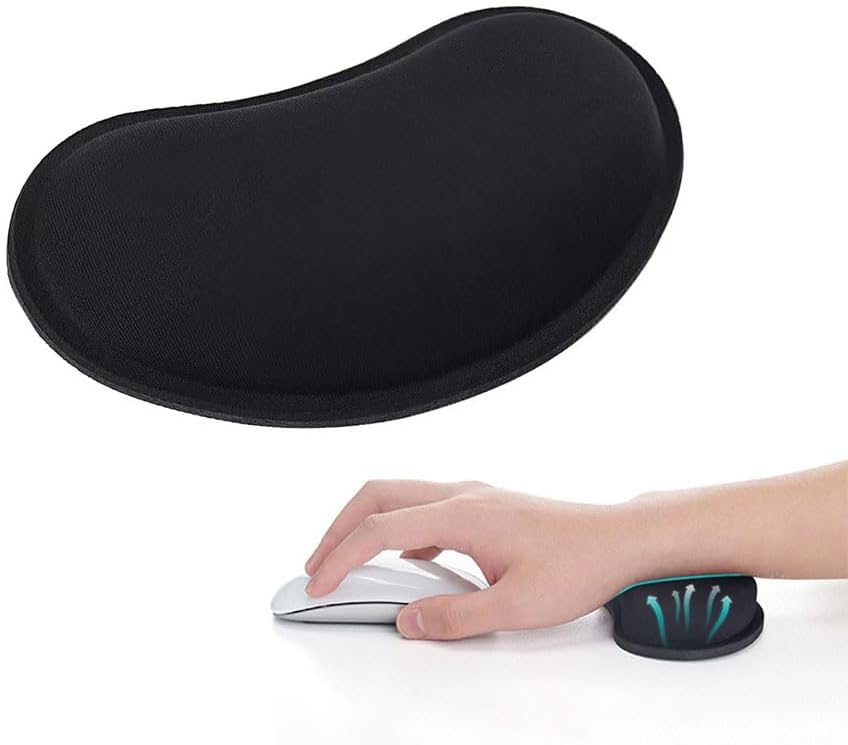 Memory Foam Mouse Wrist Support - Ergonomic Pain Relief
