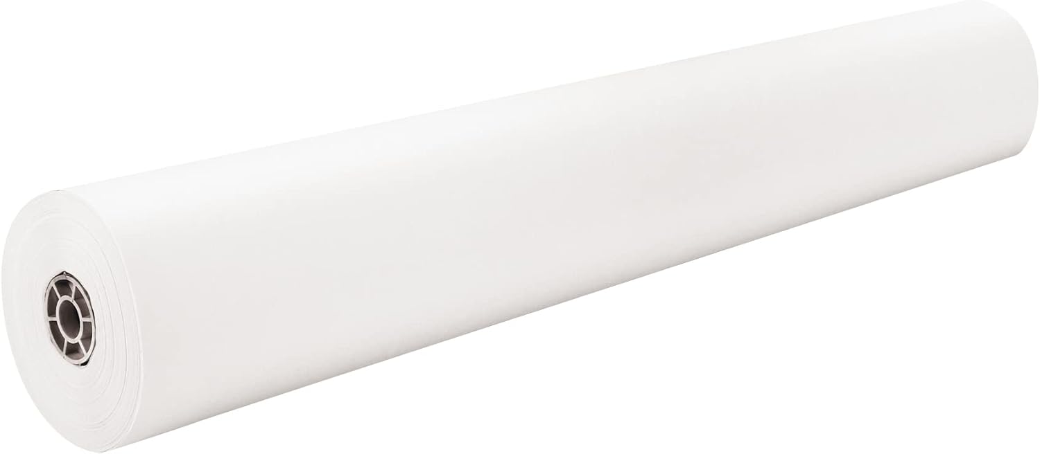 Pacon Rainbow Lightweight Duo-Finish Kraft Paper Roll for Art