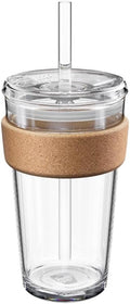 KeepCup Cold Cup Brew Cork Tempered Glass Ice Coffee Tumbler - Clean