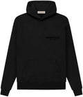 Essentials Fear of God Kids Hoodie Stretch Limo/Black - Cozy Oversized