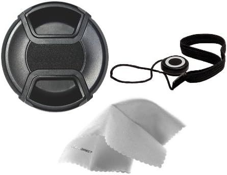 Compatible Canon PowerShot SX60 HS Lens Cap Center Pinch 58mm
