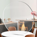 1/8ft Round Clear Acrylic Sheets 20 in Diameter - Clear Circle Blanks