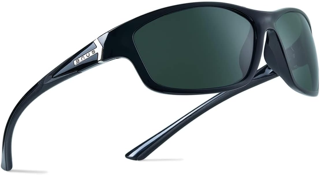 B.N.U.S Polarized Sunglasses with Corning Glass Lenses for All