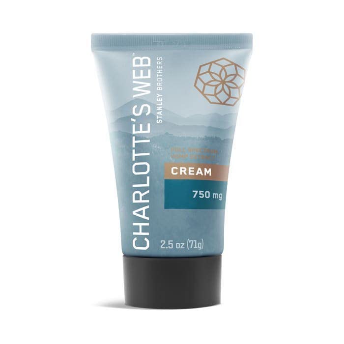 Charlotte's Web Unscented Hemp Cream for Dry Skin Relief