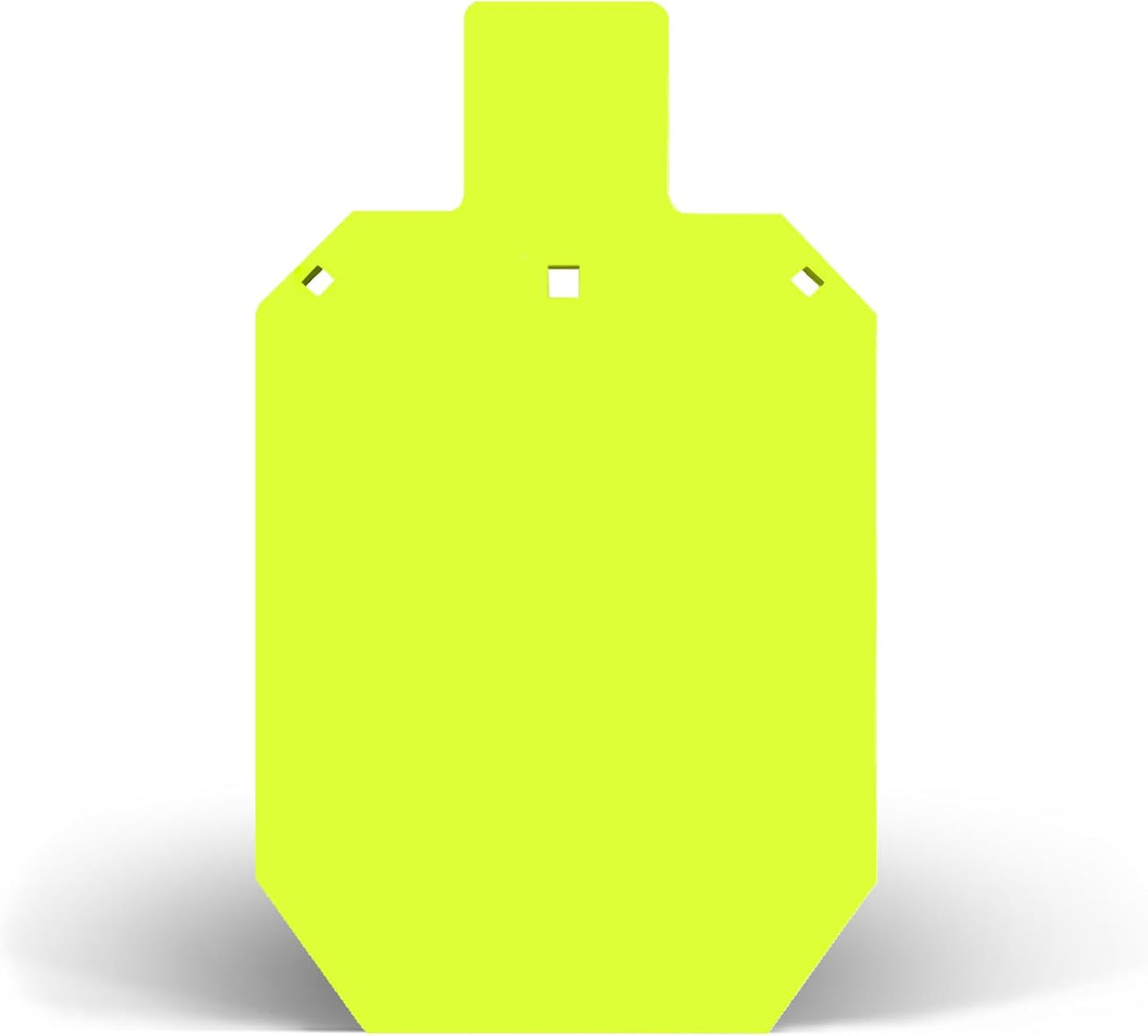 Highwild AR500 Steel Target - 1/2 Inch Thick Neon Gong Silhouette
