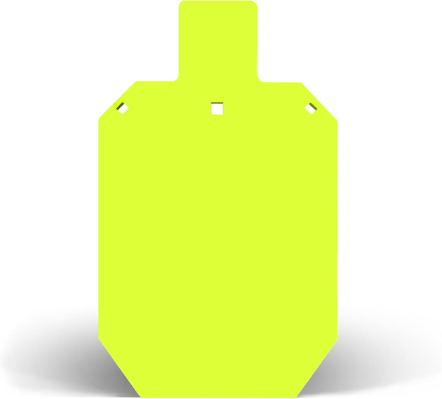 Highwild AR500 Steel Target - 1/2 Inch Thick Neon Gong Silhouette