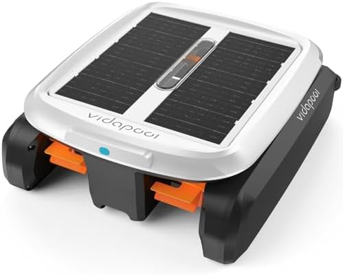 Solar Powered Automatic Robotic Pool Skimmer Cleaner for All Pools