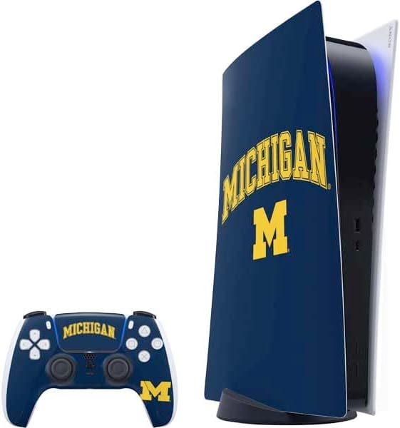 Skinit Decal Gaming Skin for PS5 Bundle - University of Michigan