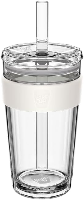 KeepCup Cold Cup - Longplay Double Wall Glass Tumbler for Iced Coffee