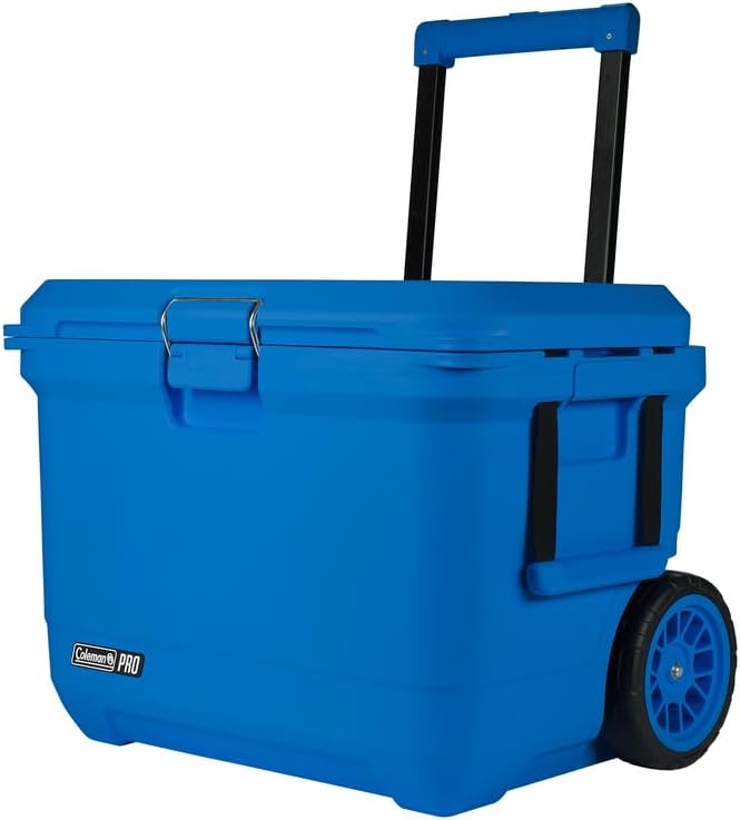 Coleman Pro Heavy-Duty 55qt Wheeled Cooler for Outdoor Adventures