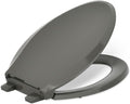 KOHLER Cachet ReadyLatch Elongated Toilet Seat for Comfort
