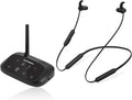 Wireless Headphones Earbuds for TV Watching - Low-Latency Neckband Set