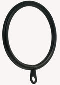Curtain Ring Metal 42-Pcs 2.0 in Inner Diameter - Durable Black Set