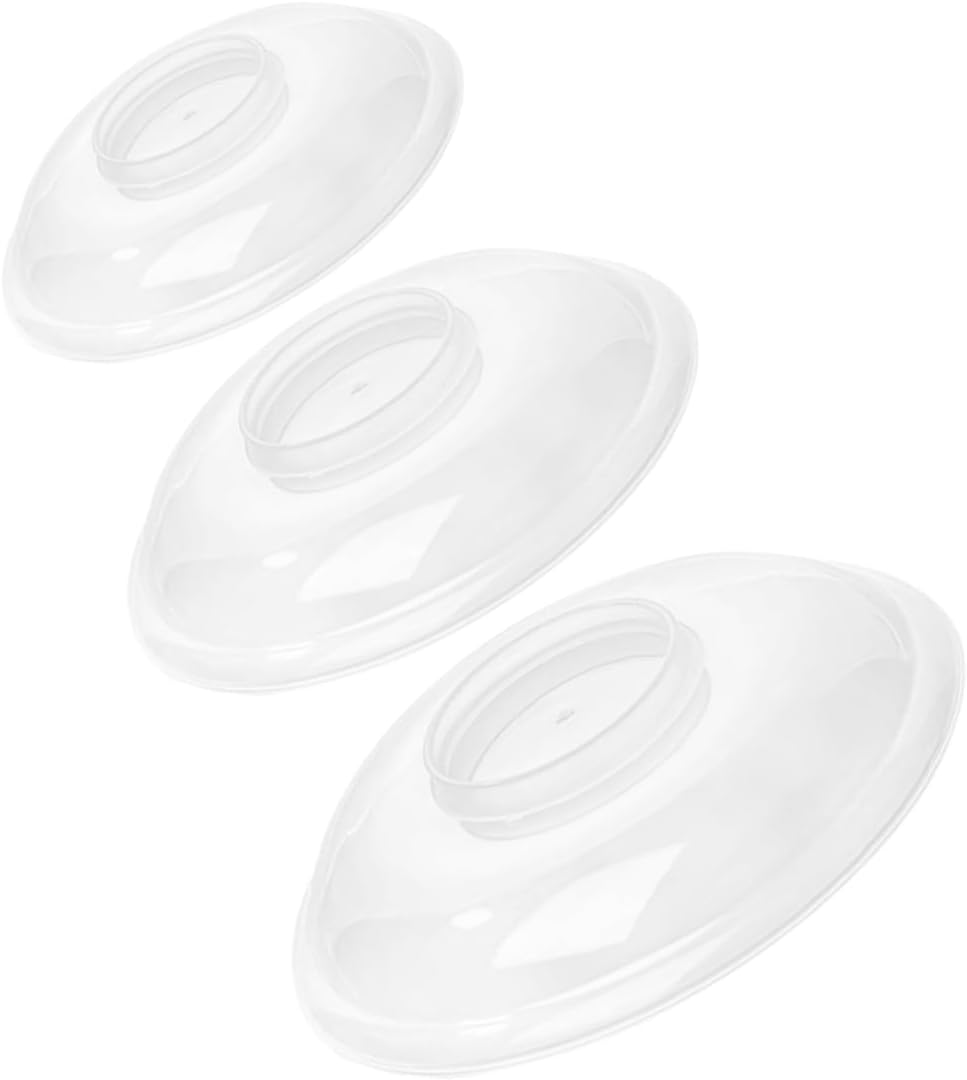3pc Microwave Plate Covers - Say Goodbye to Messy Splatters!
