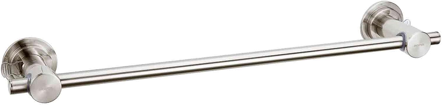 BOPai 24 inch Vacuum Suction Cup Towel Bar for Easy Use
