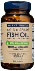 Wiley's Finest Wild Alaskan Fish Oil Easy Swallow Minis