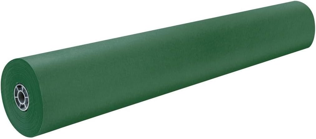 Pacon Rainbow Colored Kraft Paper Roll - 36in x 1000ft Emerald Green