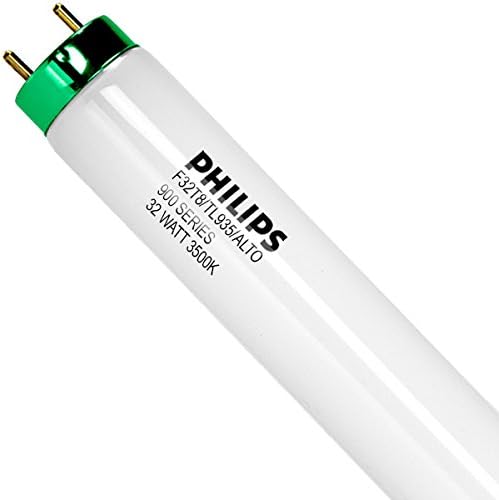 Philips F32T8/TL935/ALTO 32W T8 Bulbs - 8-Pack for Bright Lighting