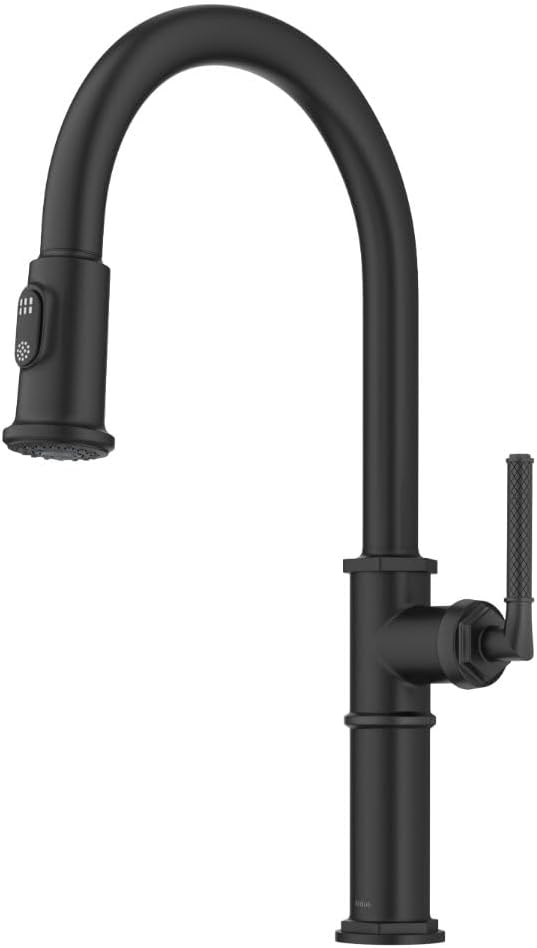 KRAUS Allyn Traditional Industrial Pull-Down Kitchen Faucet