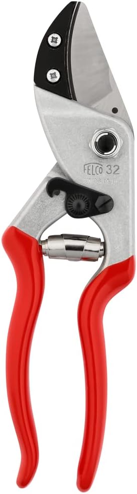 Felco F32 Pruning Shears for Woody Stems with Anvil Blade
