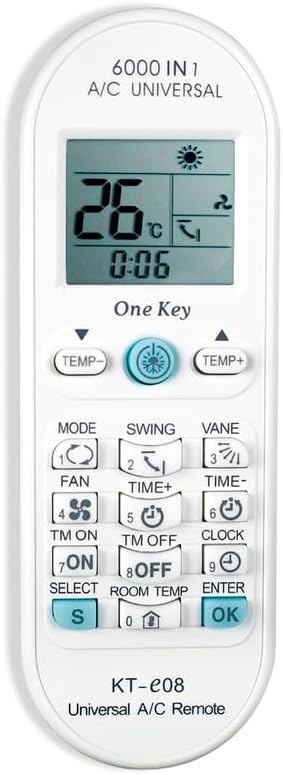 Universal 6000-in-1 A/C Remote Control