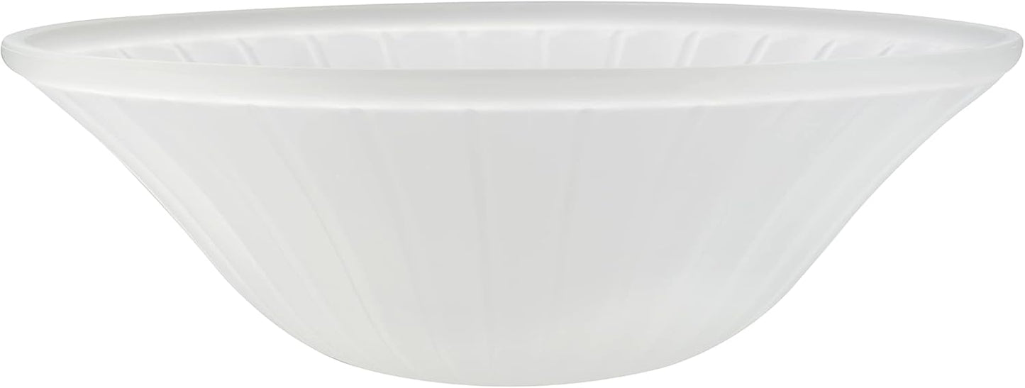 Frosted Replacement Glass Shade for Medium Base Socket Lamps