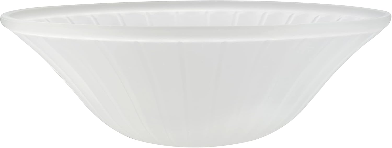 Frosted Replacement Glass Shade for Medium Base Socket Lamps