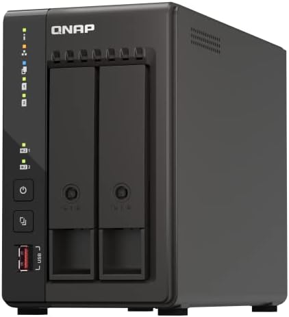 QNAP TS-253E 2 Bay High-Performance Desktop NAS for Storage