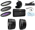 Deluxe All In Lens Kit for Canon VIXIA HF Series - Wide + Tele Combo