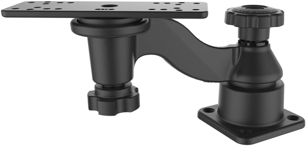 RAM Mounts Horizontal 6in Swing Arm Mount for Fishfinders