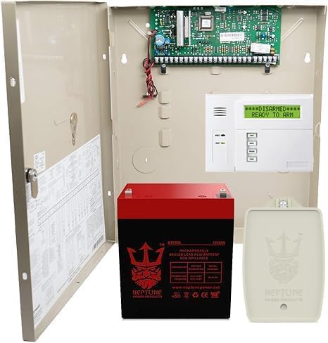 Honeywell VISTA-20P Control Panel with 6160 Keypad and Battery