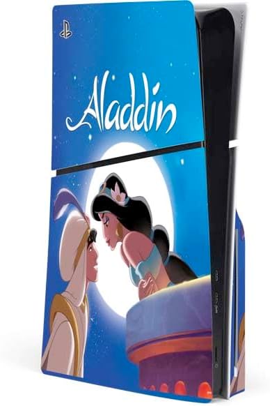 Official Disney Aladdin PS5 Slim Decal - Unique Design