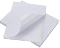 BESTEASY Sticker Paper 8.5 in x 11 in Full Sheet Labels - Value Pack