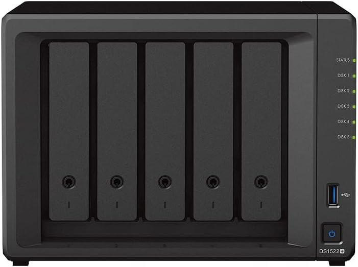 Powerful Synology NAS Bundle: 50TB Storage with 5X 10TB Red Plus