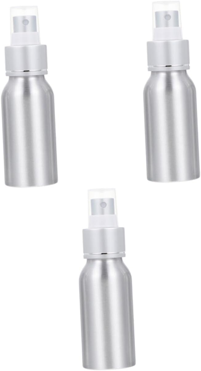 BIUDECO Cocktail Spray Set - 3pcs Silver Atomizers