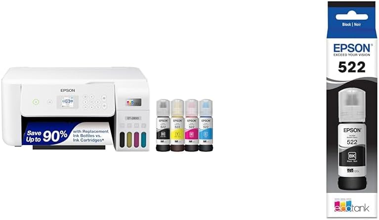 Epson EcoTank ET-2800 Wireless Color All-in-One Printer Review