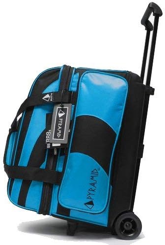 Pyramid Deluxe Double Roller Bowling Bag with Large Shoe Compartment