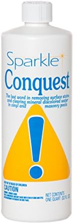 Quart Liquid Concentrated Stain Remover for Vinyl Pools