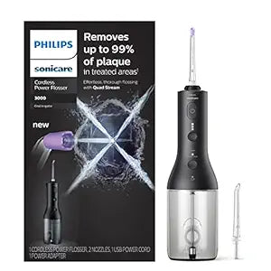 Philips Sonicare Power Flosser 3000 Cordless for Healthy Gums