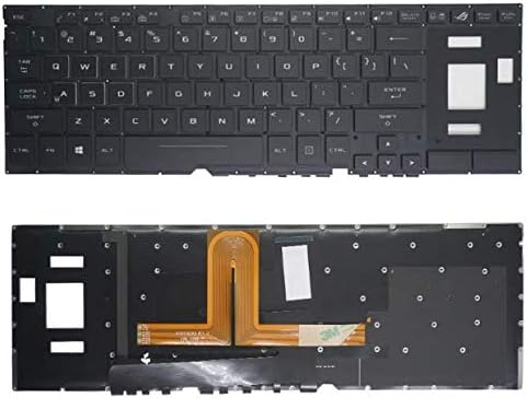 New US Black English Backlit Keyboard for Asus ROG Zephyrus S