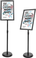 YIYO Adjustable Pedestal Poster Sign Stand for Business