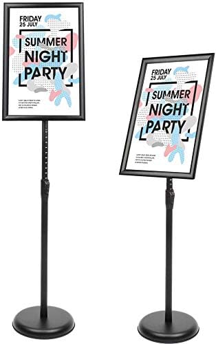 YIYO Adjustable Pedestal Poster Sign Stand for Business